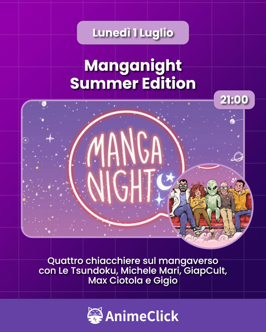 AnimeClick su Twitch: programma dall'1 al 7 luglio AnimeClick su Twitch: programma dall'1 al 7 luglio